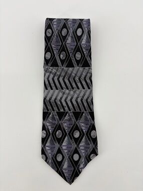 Conte di Milano Mens Necktie 100% Imported Silk Printed In Italy